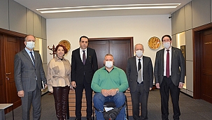 DÜNYA PARALİMPİK BİLEK GÜREŞİ ŞAMPİYONU ÇTSO'DA 