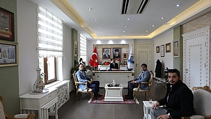 GENÇ MÜSİAD YENİ YÖNETİMİ VALİ AKTAŞ'I ZİYARET ETTİ