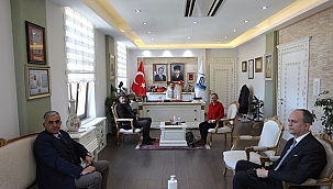 ULUSLARARASI ATLI DAYANIKLILIK YARIŞMASI KAPSAMINDA VALİ AKTAŞ'A ZİYARET