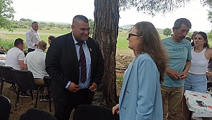 BAŞKAN VEKİLİ KAYNAŞ, AKÇAPINAR KÖY HAYRINA KATILDI