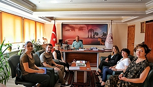 BAŞKAN VEKİLİ ÜNÜVAR'DAN HACIALİOĞLU'NA ZİYARET