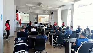 BELEDİYE PERSONELİNE TEMEL DEPREM BİLİNCİ EĞİTİMİ DÜZENLENDİ