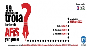 ÇANAKKALE BELEDİYESİ AFİŞ TASARIM VE UYGULAMA YARIŞMASI İÇİN BAŞVURULAR BAŞLADI