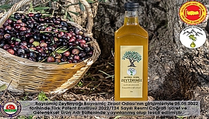 ÇANAKKALE'NİN 8. COĞRAFİ İŞARETLİ ÜRÜNÜ "BAYRAMİÇ ZEYTİNYAĞI" OLDU
