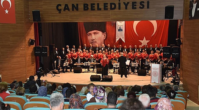 ÇANDA KONUKLAR RUHA DOKUNAN EZGİLER İLE KARŞILANDI