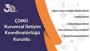 ÇOMÜ KURUMSAL İLETİŞİM KOORDİNATÖRLÜĞÜ KURULDU
