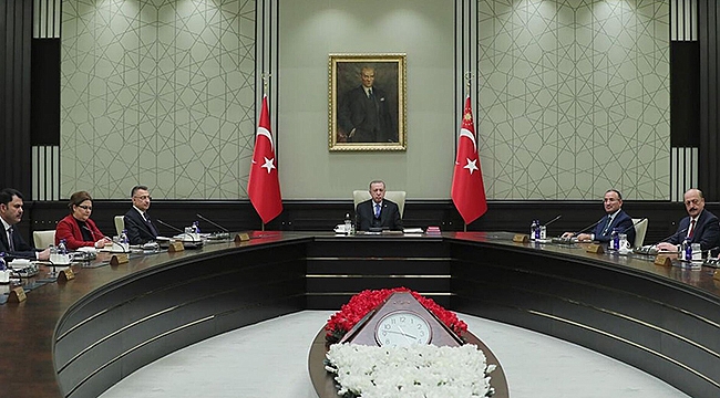 CUMHURBAŞKANLIĞI KABİNESİ BUGÜN TOPLANIYOR!