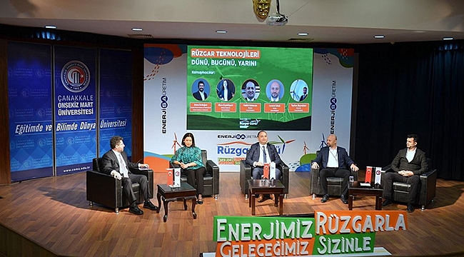 ENERJİMİZ RÜZGARLA, GELECEĞİMİZ SİZİNLE