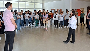 KİĞI İLÇESİ ÖĞRENCİLERİNDEN ÇOMÜ'YE ZİYARET