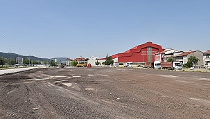 PANAYIR ALANI BÖLGESİ ÇAMURDAN VE TOZDAN KURTULUYOR