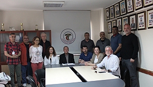 TABİP ODASI'NDA BAYRAK DEĞİŞİMİ