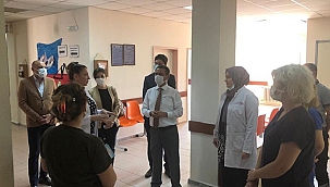 VALİ AKTAŞ GELENEKSEL VE TAMAMLAYICI TIP UYGULAMA MERKEZİ'Nİ ZİYARET ETTİ