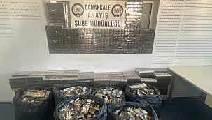 11.000 PAKET TÜTÜN MAMULÜ ÇALINDI