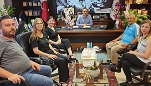 ÇAN ÇEVRE DERNEĞİNDEN HARUN ARSLAN'A ZİYARET