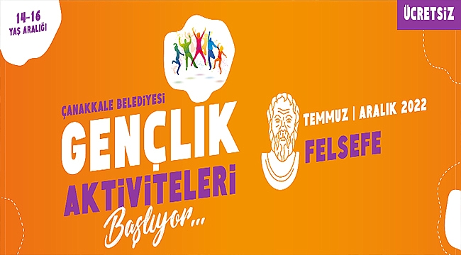 ÇANAKKALE BELEDİYESİ GENÇLİK AKTİVİTELERİ BAŞLIYOR