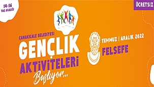 ÇANAKKALE BELEDİYESİ GENÇLİK AKTİVİTELERİ BAŞLIYOR