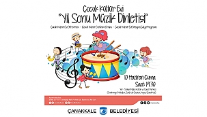 ÇOCUK KÜLTÜR EVİ YIL SONU KONSERİNE HAZIRLANIYOR