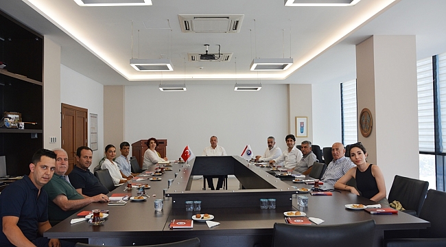 ÇTSO 2 NO'LU MESLEK GRUBU ÜYELERİ İLE BİR ARAYA GELDİ