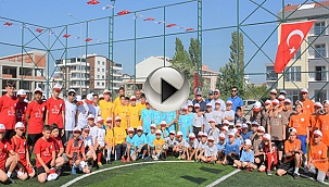 ''FUTBOL TURNUVASININ STARTI VERİLDİ''