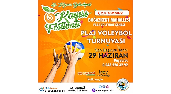 KEPEZ'DE VOLEYBOL HEYECANI