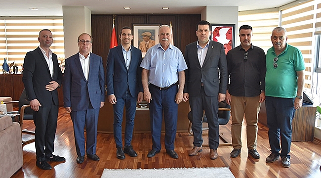 KUZEY MAKEDONYA HEYETİNDEN BAŞKAN GÖKHAN'A ZİYARET