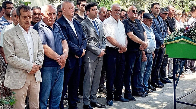 LÜTFİ NAZMİ AYTOP SON YOLCULUĞUNA UĞURLANDI