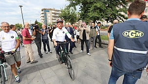 ORMAN VATANDIR BİSİKLET TURUNUN STARTI VERİLDİ