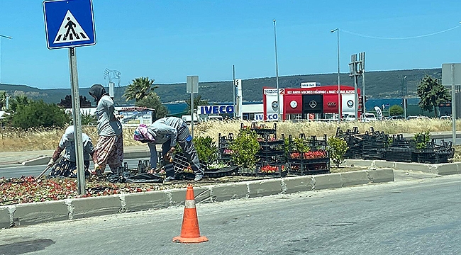 REFÜJLER ÇİÇEKLENİYOR