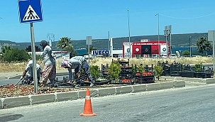 REFÜJLER ÇİÇEKLENİYOR