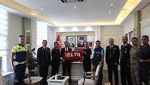 TÜRK JANDARMA TEŞKİLATI 183. KURULUŞ YIL DÖNÜMÜNÜ KUTLUYOR