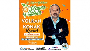 VOLKAN KONAK KEPEZ'E GELİYOR