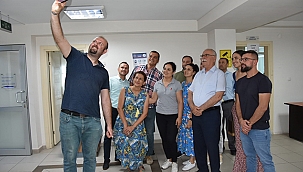 BAŞKAN GÖKHAN KURBAN BAYRAMI ÖNCESİNDE BELEDİYE ÇALIŞANLARI İLE BAYRAMLAŞTI