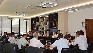 ÇTSO YÖNETİM KURULU 3 NO'LU MESLEK GRUBU ÜYELERİYLE BİR ARAYA GELDİ