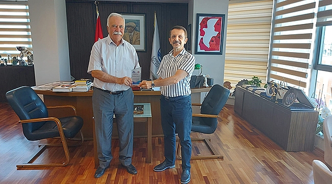 PROF. DR. METİN KASIM'DAN NEZAKET ZİYARETİ