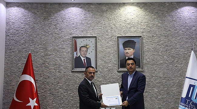 ABDULLAH KÖKLÜ' DEN VALİ AKTAŞ' A VEDA ZİYARETİ