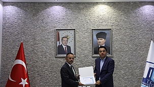 ABDULLAH KÖKLÜ' DEN VALİ AKTAŞ' A VEDA ZİYARETİ