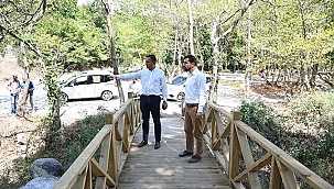 BAŞKAN ERDOĞAN ÇALIŞMALARI YERİNDE İNCELEDİ