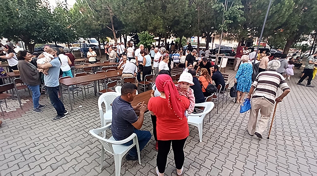 BAŞKAN GÖKHAN AŞURE İKRAMINA KATILDI