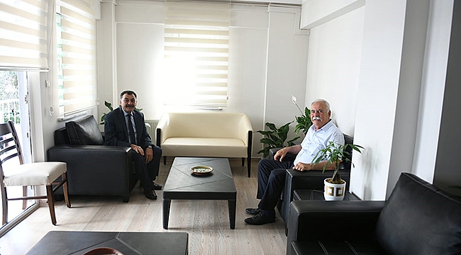 BAŞKAN GÖKHAN'DAN İADE-İ ZİYARET