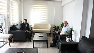 BAŞKAN GÖKHAN'DAN İADE-İ ZİYARET