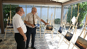 BAŞKAN GÖKHAN KARDEŞ KENT HEYETLERİ İLE SERGİLERİ GEZDİ