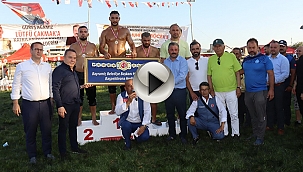 BAYRAMİÇ GÜREŞLERİNDE FİNALİN ADI MUSTAFA TAŞ