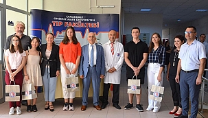 ÇOMÜ'DE İLK KAYIT HEYECANI