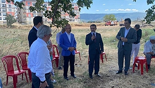 CONKBAYIRI CAMİİ VE EĞİTİM BİNASININ YAPIM İŞİNE BAŞLANDI