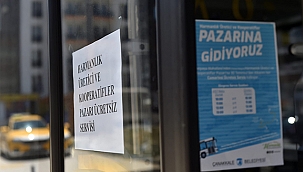 HARMANLIK ÜRETİCİ VE KOOPERATİFLER PAZARINA ÜCRETSİZ SEFERLER BAŞLADI