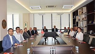 İYİ PARTİ YETKİLİLERİNDEN ÇTSO'YA ZİYARET