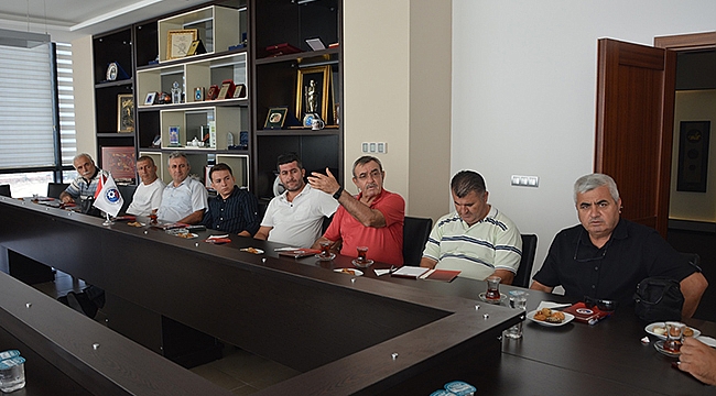 SERVİS TAŞIYICILARI SORUNLARINI ÇTSO'DA DİLE GETİRDİ