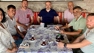 TURAN ASSOS BÖLGESİNDE MUHTARLARLA VE TURİZM İŞLETMECİLERİYLE BİR ARAYA GELDİ