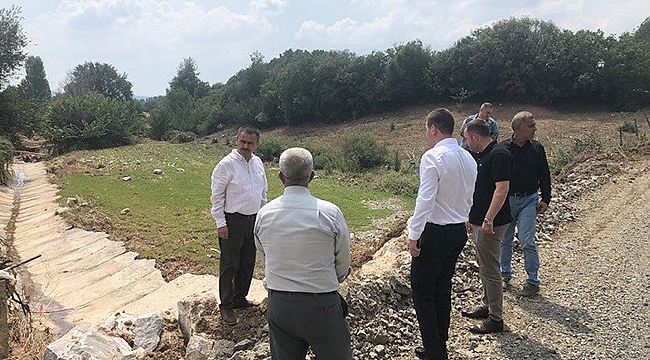 VALİ AKTAŞ PAZARKÖY VE GÜLLÜCE KÖYLERİNİ ZİYARET ETTİ