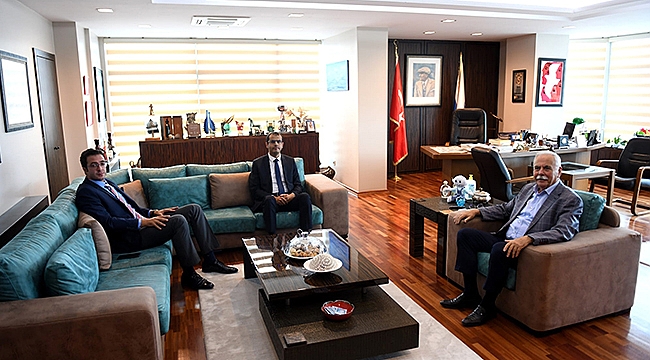 1. VE 2. İDARİ MAHKEMESİ BAŞKANLARINDAN BAŞKAN GÖKHAN'A ZİYARET